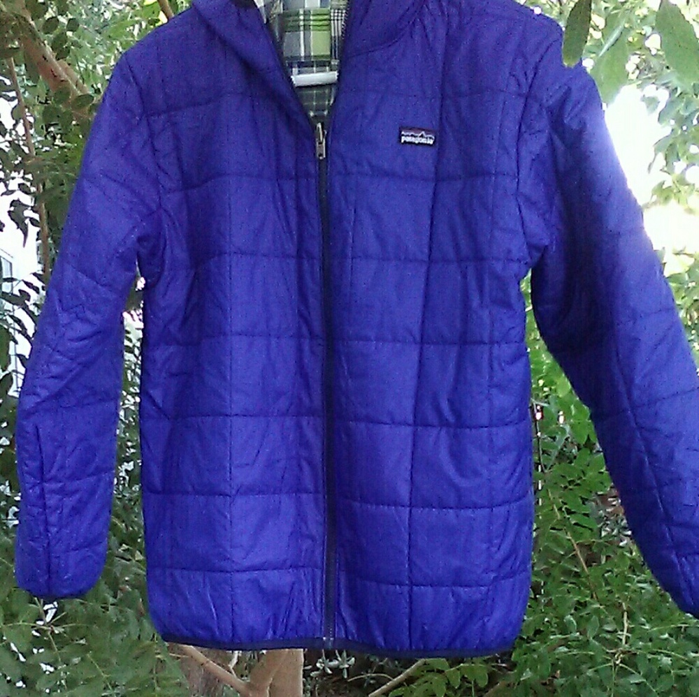 Patagonia reversible jacket size L youth